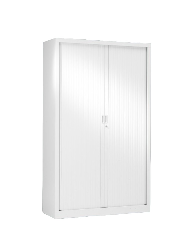 Armoire Haute - Neuf -  MONOCLASS 120 - Blanc ou Antracite ou Gris clair ou Gris alu - L 120 x H 198 cm