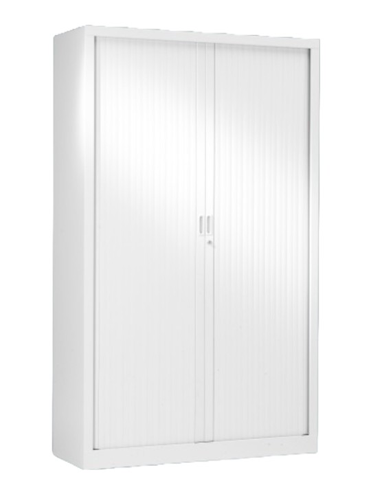 Armoire Haute - Neuf -  MONOCLASS 120 - Blanc ou Antracite ou Gris clair ou Gris alu - L 120 x H 198 cm