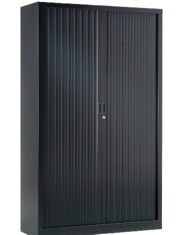 Armoire Haute - Neuf -  MONOCLASS 120 - Blanc ou Antracite ou Gris clair ou Gris alu - L 120 x H 198 cm 2