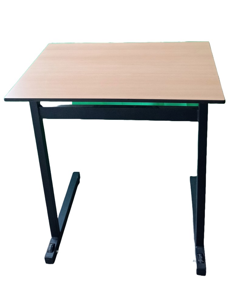 Table écolier 70x50 2 roulettes