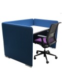 Bureau acoustique bleu - 2Mmobilier