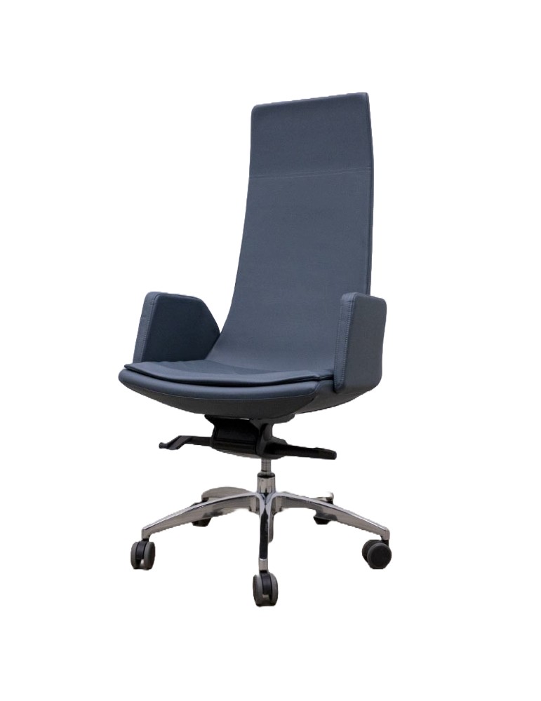 Fauteuil de direction Narbutas bleu - 2Mmobilier