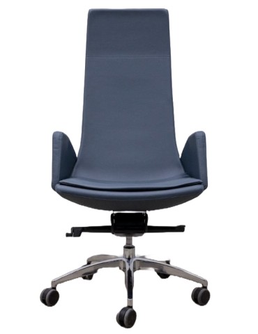 Fauteuil de direction Narbutas bleu - 2Mmobilier 2