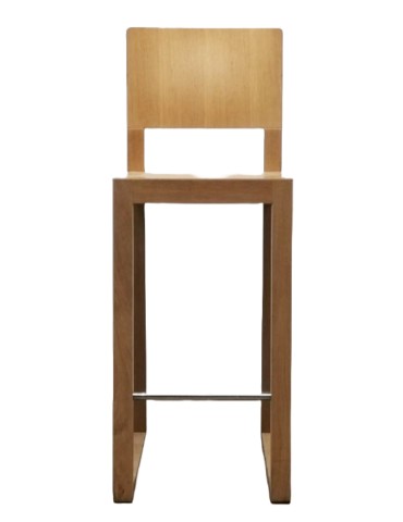Tabouret haut en bois - 2Mmobilier 2
