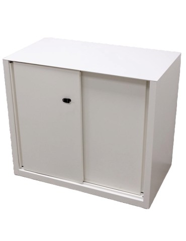 Armoire basse avec portes coulissantes - 2Mmobilier