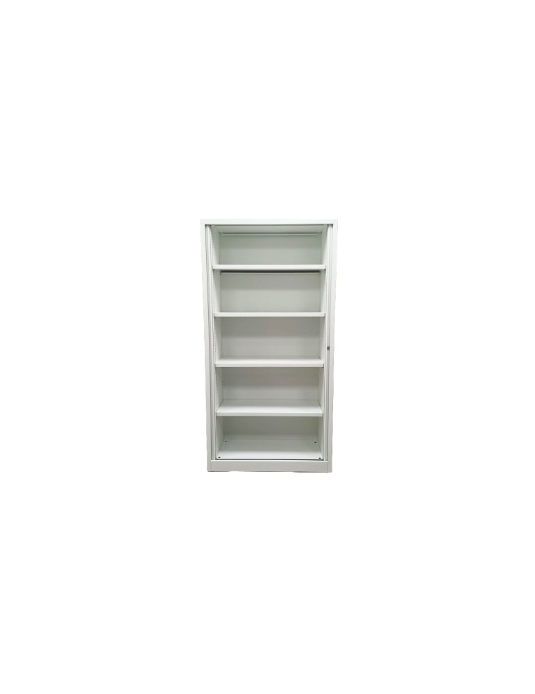 Armoire Haute - Reconditionné - Blanc / Blanc - L 100 x H 195 cm
