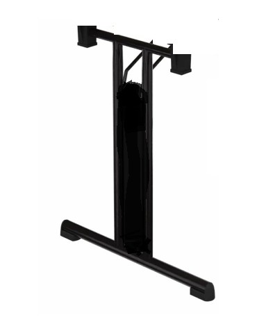 Table pliante - Poirier / Noir - L 160 x P 80 cm 2