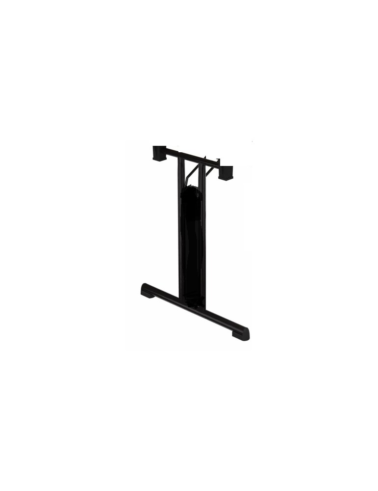 Table pliante - Poirier / Noir - L 160 x P 80 cm