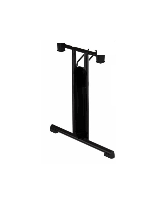 Table pliante - Poirier / Noir - L 160 x P 80 cm