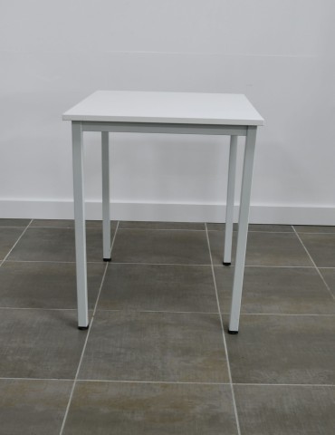 copy of Bureau droit - Eco - Acacia / Blanc - L 140 x P 80 cm 2