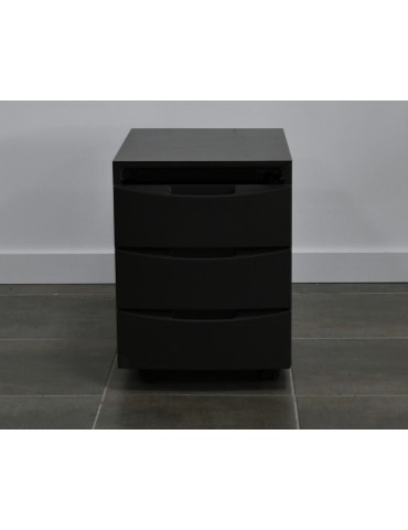 Caisson mobile 3 tiroirs mélaminé - 2Mmobilier
