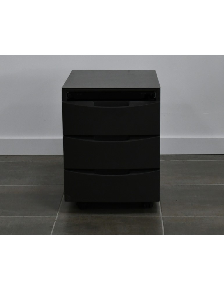 Caisson mobile 3 tiroirs mélaminé - 2Mmobilier