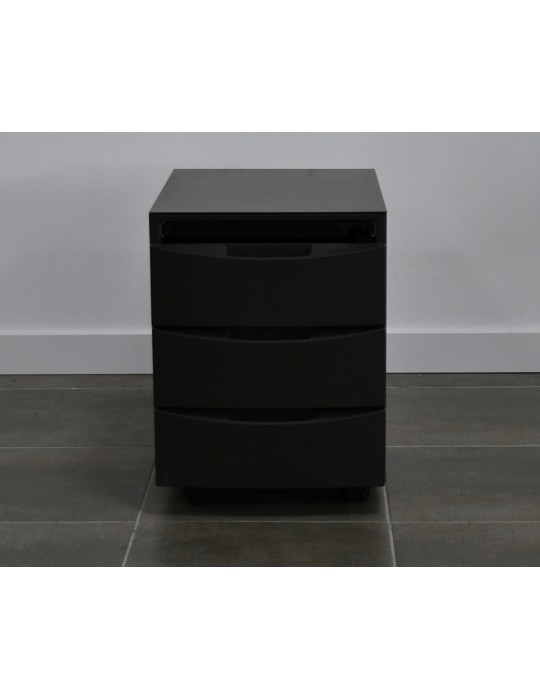 Caisson mobile 3 tiroirs mélaminé - 2Mmobilier