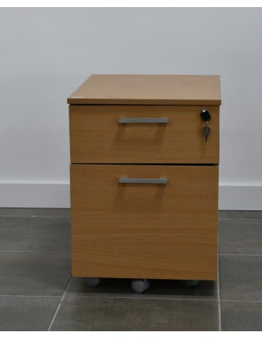 Caisson mobile 3 tiroirs mélaminé - 2Mmobilier