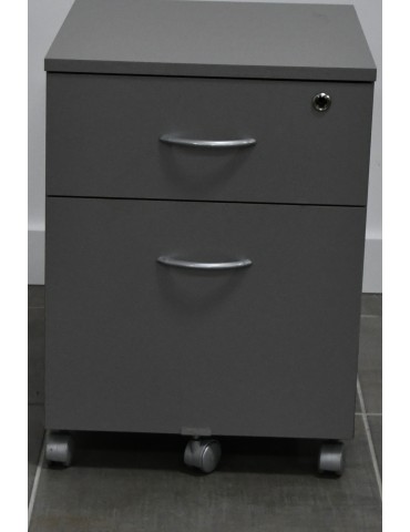 copy of Caisson mobile métal - Gris alu / Gris alu - L 42 x P 54 x H 56,50