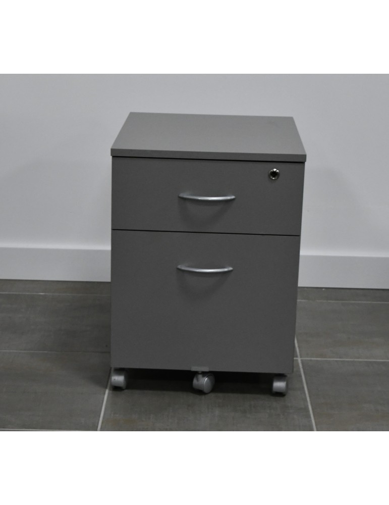 Caisson mobile 3 tiroirs mélaminé - 2Mmobilier