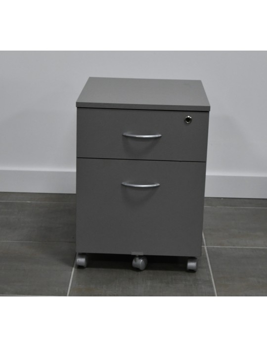 copy of Caisson mobile métal - Gris alu / Gris alu - L 42 x P 54 x H 56,50