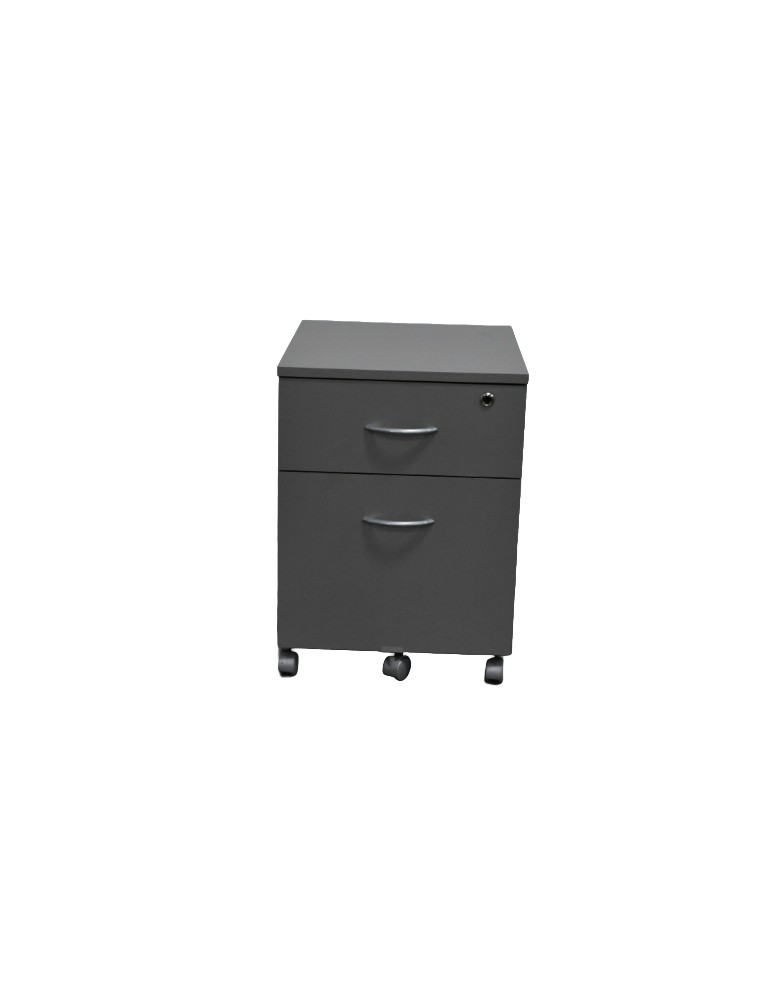 Caisson mobile 3 tiroirs mélaminé - 2Mmobilier