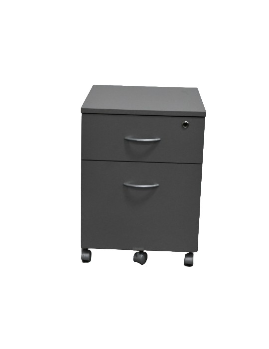 copy of Caisson mobile métal - Gris alu / Gris alu - L 42 x P 54 x H 56,50