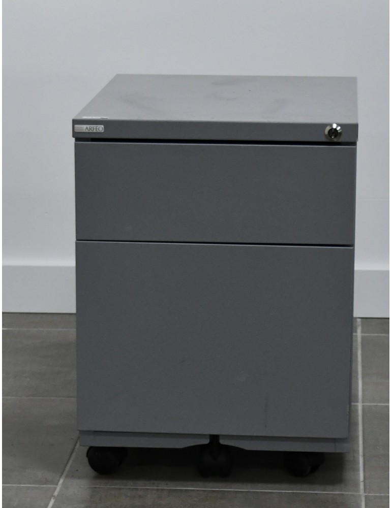 copy of Caisson mobile métal - Gris alu / Gris alu - L 42 x P 54 x H 56,50