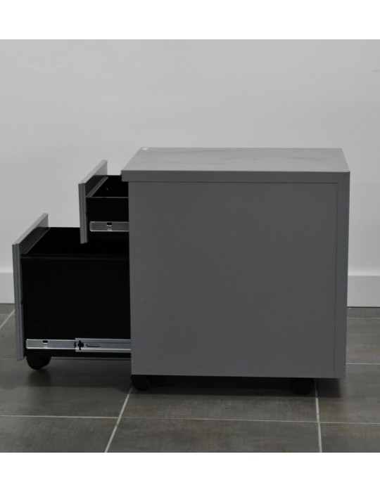 copy of Caisson mobile métal - Gris alu / Gris alu - L 42 x P 54 x H 56,50