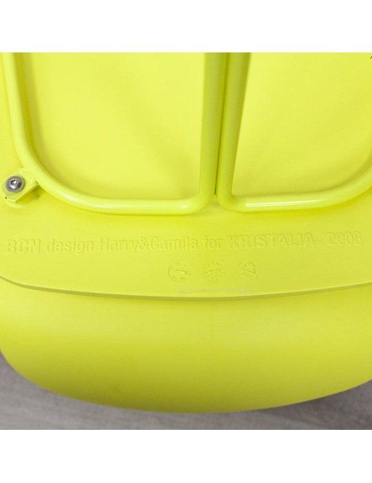 Tabouret original jaune - 2Mmobilier