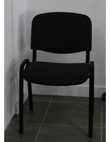 copy of Chaise visiteur - Steelcase - Dossier tissus Bleu / Assise tissus Bleu