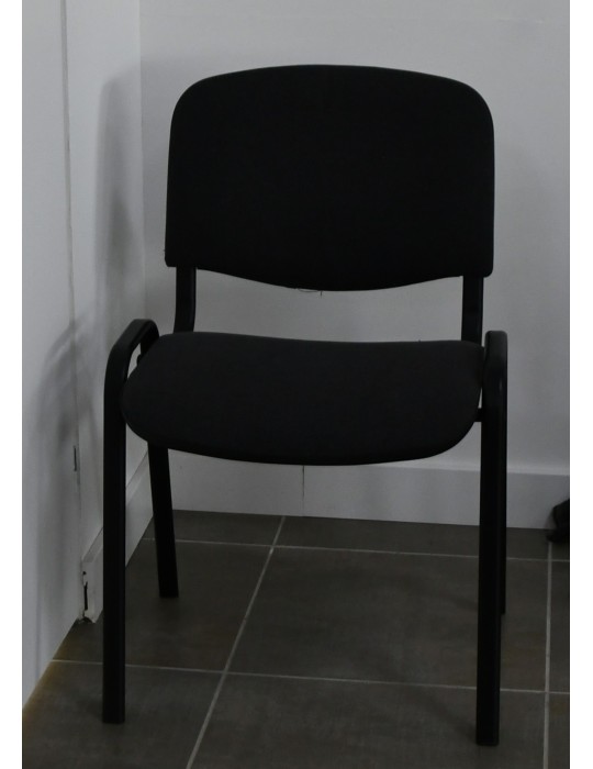 copy of Chaise visiteur - Steelcase - Dossier tissus Bleu / Assise tissus Bleu