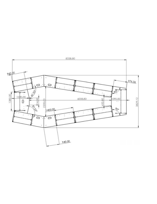 copy of Chaise scolaire piètement bleu appuis sur table