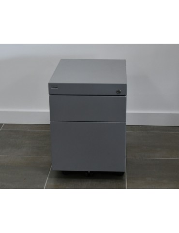 Caisson mobile 3 tiroirs mélaminé - 2Mmobilier