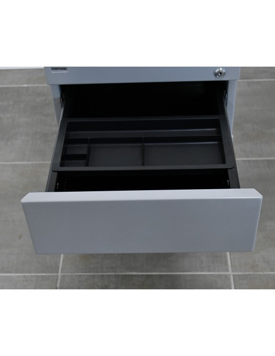 copy of Caisson mobile métal - Gris alu / Gris alu - L 42 x P 54 x H 56,50