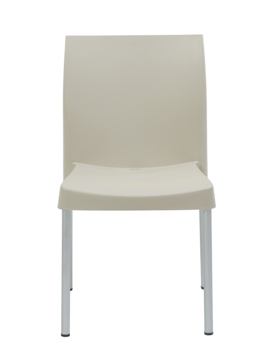 copy of Chaise visiteur - Fano - Dossier polypro Orange /  Assise  polypro Orange