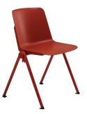 copy of Chaise visiteur - Fano - Dossier polypro Orange /  Assise  polypro Orange