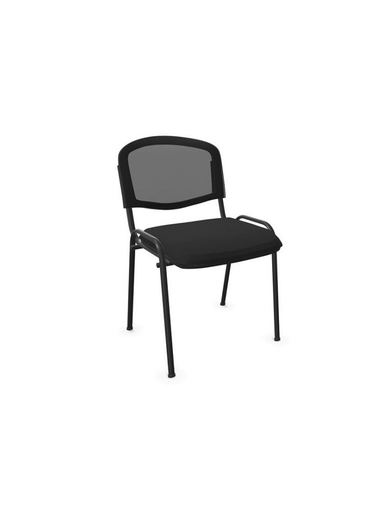 copy of Chaise visiteur - Steelcase - Dossier tissus Bleu / Assise tissus Bleu