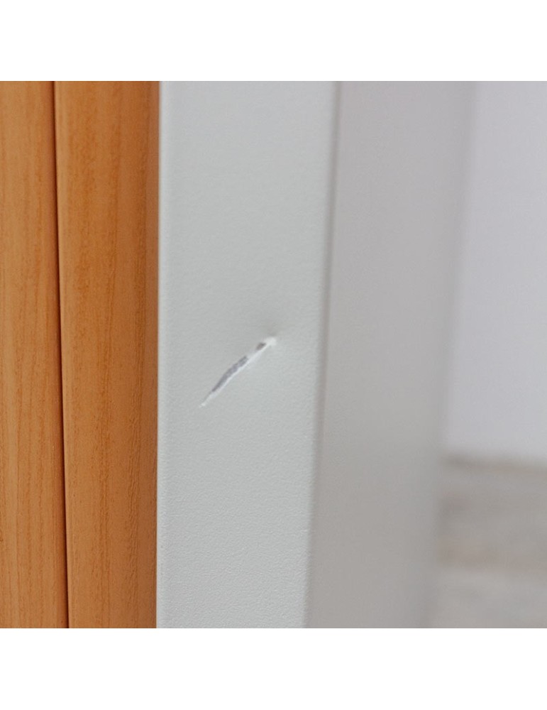 copy of Armoire Basse - Gris alu / Gris alu - L 120 x H 100 cm