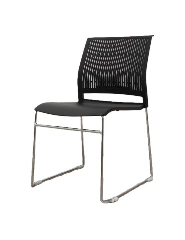 copy of Chaise visiteur - Steelcase - Dossier tissus Bleu / Assise tissus Bleu