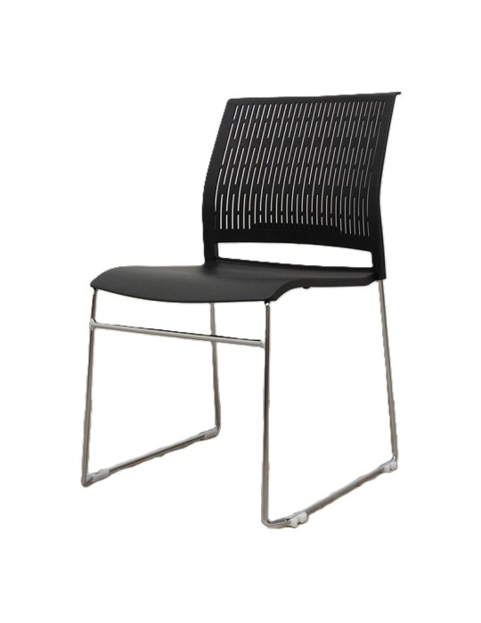 copy of Chaise visiteur - Steelcase - Dossier tissus Bleu / Assise tissus Bleu