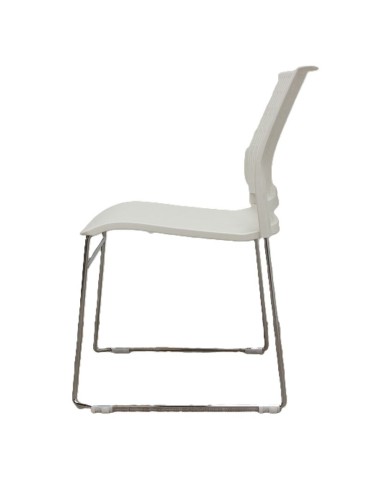 copy of Chaise visiteur - Steelcase - Dossier tissus Bleu / Assise tissus Bleu 2