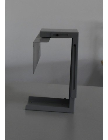Support unité centrale fixe pour bureau - Neuf  - Gris alu