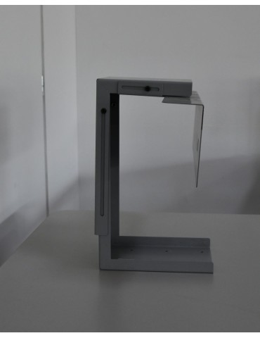 Support unité centrale fixe pour bureau - Neuf  - Gris alu 2
