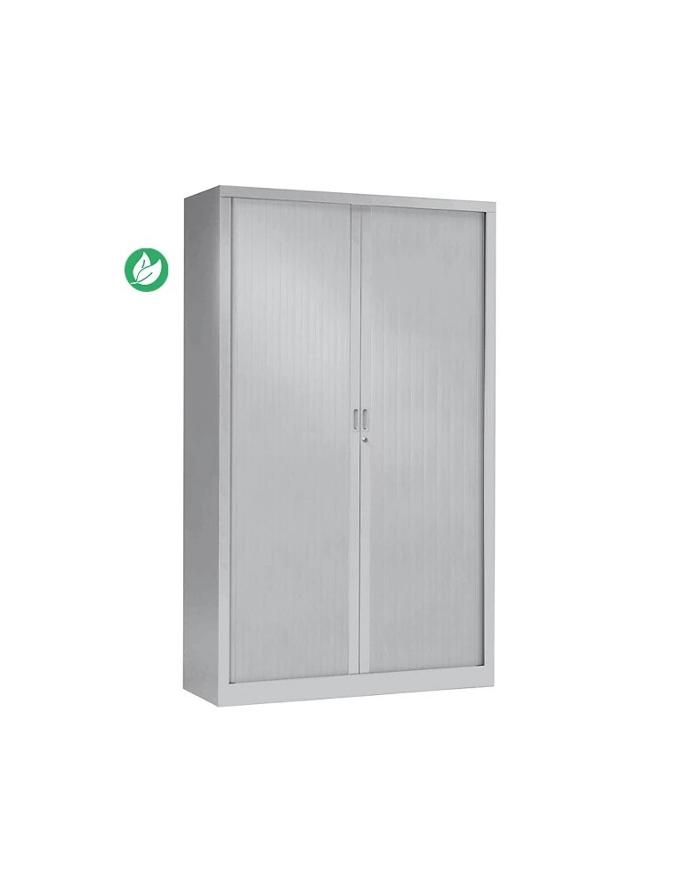 Armoire Haute - Reconditionné - Blanc / Blanc - L 120 x H 198 cm reconditionnée
