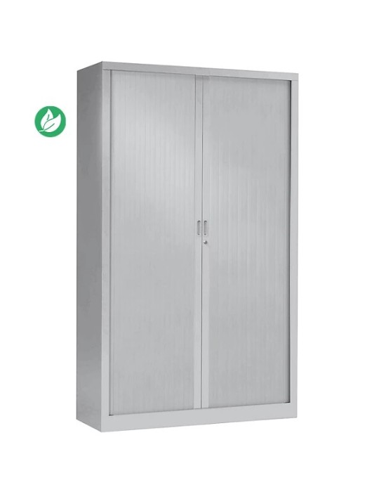 Armoire Haute - Reconditionné - Blanc / Blanc - L 120 x H 198 cm reconditionnée