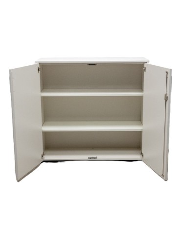 copy of Armoire Haute - Gris alu / Gris clair - L 120 x H 198 cm 2