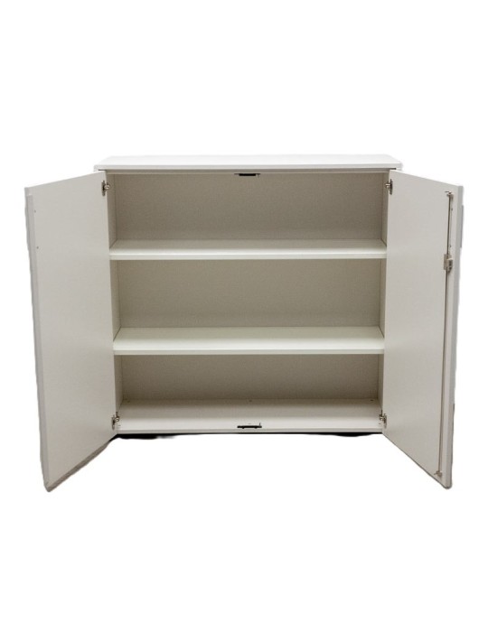 copy of Armoire Haute - Gris alu / Gris clair - L 120 x H 198 cm