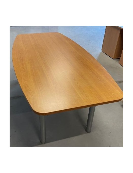 copy of Bureau droit - Eco - Acacia / Blanc - L 140 x P 80 cm