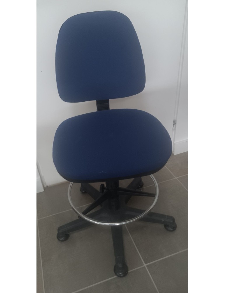 copy of Fauteuil de travail - Flash  C - Dossier tissus Noir / Assise tissus Noir