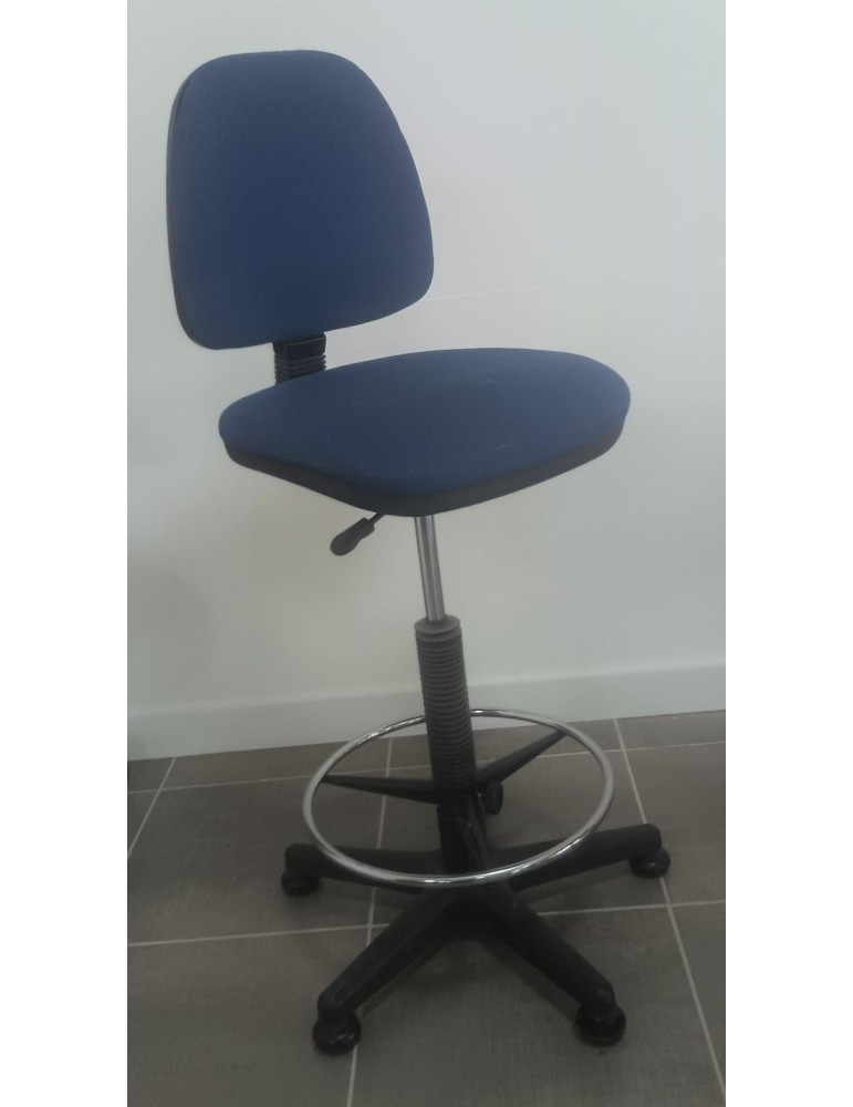 copy of Fauteuil de travail - Flash  C - Dossier tissus Noir / Assise tissus Noir