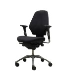Fauteuil de bureau noir - 2Mmobilier