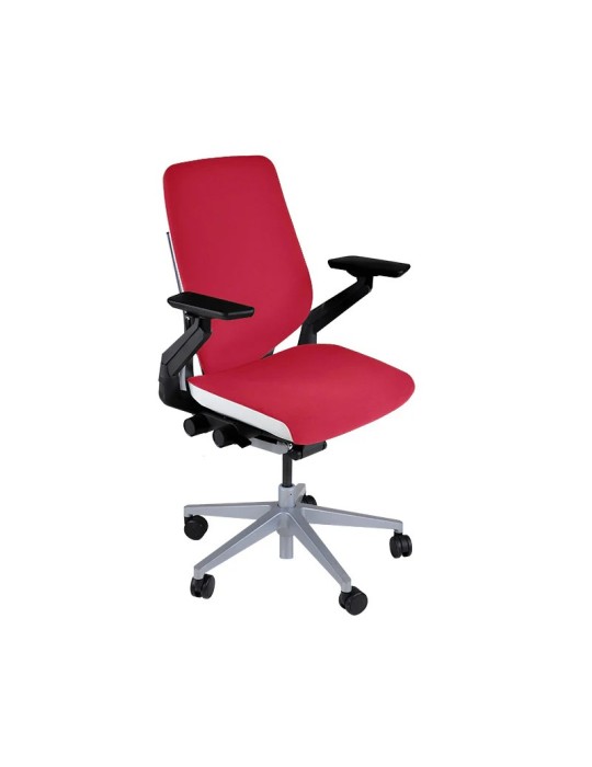 Fauteuil de travail - Steelcase -  Gesture Rouge 4D Réconditionné