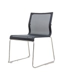 Chaise ICF Stick Chair Résille Noir  reconditionnée